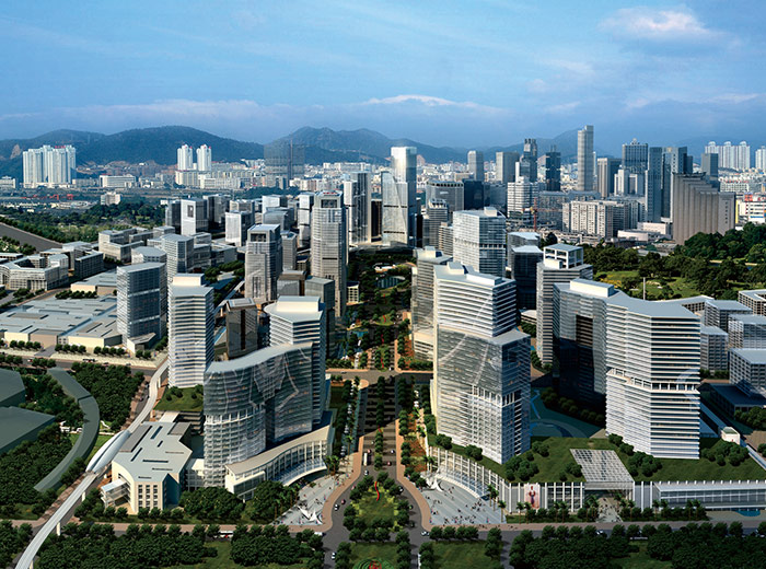 番禺新城概念规划及城市设计